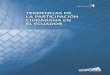 TENDENCIAS DE LA PARTICIPACIÓN CIUDADANA EN EL ECUADOR · 2019-12-16 · Los consejos sociales de derechos: espacio de interlocución sociedad-Estado 80 3. Los Consejos para la Igualdad