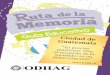 Ciudad de Guatemala - ODHAG · 2016-01-27 · Guatemala: formas de vida, hechos, imposiciones y resisten-cias de quienes habitaron desde tiempos pasados y quienes habitaron desde