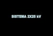 SISTEMA 2X25 kV...Recepción en 132 kV y transformadores Scott Salida a barras de 50 kV Barras de 50 kV y salidas de alimentación para tracción 25 W 50 W 50 A 50 W A 25 W 50 A 50