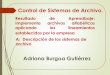 Adriana Burgoa Gutiérrez · Importancia y métodos para el manejo de documentos en una empresa . Tipos de comunicación ... Dividen la gaveta en secciones. Sostienen los documentos