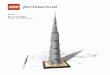 21031 Burj Khalifa - Lego...Burj Khalifa Situado en el centro de la ciudad de Dubái, ha sido descrito como «una ciudad vertical» y «una maravilla viviente». Es el Burj Khalifa: