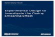 Experimental Design to Investigate the Casing Smearing Effect · 2017-10-10 · filter-cake build up are analysed regarding their applicability. In the chapter about experimental