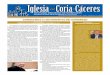 Iglesia en Coria-Cáceres · 2017-05-17 · Iglesia en Coria-Cáceres SEMANARIO DIOCESANO DE INFORMACIÓN Suplemento al Boletín Oficial del Obispado de Coria-Cáceres / N.º 3.275