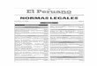 Publicacion Oficial - Diario Oficial El Peruano · R.M. N° 476-2014/MINSA.- Encargan funciones de Jefes de Departamento de los Departamentos de Medicina y ... Modiﬁ can la Resolución