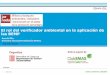 El rol del verificador ambiental en la aplicación de las BEMP BEMPS FOOD/7... · 2018-09-21 · Documento de referencia sectorial: ... Requisito EMAS vs DRS’s El Reglamento (CE)