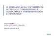 III SEMINARIO AECA “INFORMACION...1. Reporting interno y externo. La propuesta integradora de AECA. 2. Avances y programa de fase final de construcción de la plataforma Integrated