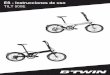 ES - Instrucciones de uso - decathlonsav · 2019-10-15 · Durante los primeros kilómetros activa el modo deportivo sólo si crees que puedes controlar la bicicleta. A continuación