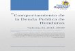 Comportamiento de la Deuda Publica de Honduras...“Comportamiento de la Deuda Publica de Honduras “Informe 01-2012- DFDP ANALISIS MACORECONOMICO FINANCIERO Y DE CONTROL. PERIODO