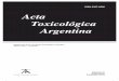 Acta Toxicol. Argent. (2013) 21 (Suplem): 37-109 ISSN 0327 ...Los resúmenes de los artículos publicados en Acta Toxicológica Argentina se pueden consultar en la base de datos LILACS,