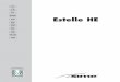 Estelle HE -IT · un correcto Procedimiento Rutinario Constructivo, dado que fueron proyectadas y fabricadas conformes a la norma UNI EN 303 – 1: 2002. ... columna estática de