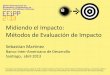 Midiendo el Impacto: Métodos de Evaluación de Impactopubdocs.worldbank.org/pubdocs/publicdoc/2016/5/11481146342286… · 1 Midiendo el Impacto: Métodos de Evaluación de Impacto