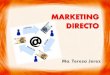 MARKETING DIRECTO - Mtjerez62's Blog...seleccionando a los clientes actuales y anteriores, invitándolos a la presentación de su nueva línea, Distelsa facilita la mediación de la