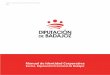 TOMO I | Identidad Diputación Provincial de Badajoz 2016 · Manual de Identidad Corporativa. Éste se convierte en el “libro de normas de aplicación de identidad de la organización