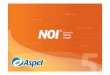 Aspel- Aspel ---NOI 5.0NOI 5 · Aspel-NOI 5.0 te permite: • Reducir el tiempo invertido en el proceso del cálculo de la nómina. • Uso de múltiples registros patronales. •