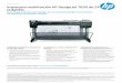 pulgadas Impresora multifunción HP DesignJet T830 de 24h20195. · La impresora HP DesignJet T830 de 24 pulgadas imprime documentos hasta un 25 % más rápido en comparación con
