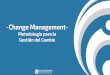Change Management OT MORPHO 240717 - Expandiendo€¦ · Cambio Desarrollar un modelo de patrocinio Preparar al equipo en la Gestión del Cambio Definir la estrategia de cambio Fase