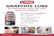 GRAPHITE LUBE · El lubricante Seco de CRC para Cerraduras - Con Grafito, el mejor lubricante para cerraduras / cilindros - Seco, no gotea - No se pega la suciedad - Alto rendimiento