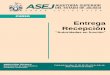 Entrega Recepción - Auditoría Superior del Estado de Jalisco · 2018-11-13 · 2015, Auditorio de la ASEJ. Departamento de Capacitación a Entidades Fiscalizadas. 1 RC-TE-CE-003