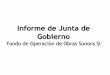 Informe de Junta de Gobiernotransparencia.esonora.gob.mx/NR/rdonlyres/4B46DB6F-ADDE... · 2020-04-06 · Avances al 31 de diciembre 2011 El avance actual del Proyecto Integral es