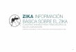 ZIKA INFORMACIÓN BÁSICA SOBRE EL ZIKA · para la infección por el virus del Zika. • Debería tratar los síntomas del zika y asegurarse de hacer lo siguiente: • Descansar