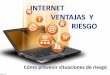 INTERNET VENTAJAS Y RIESGOpoliticasocial.yecla.es/wp-content/uploads/2017/02/...2. Evolución de Internet y su penetración en los hogares. En la actualidad, la gran mayoría de los