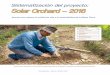 Sistematización del proyecto: Solar Orchard - 2016€¢ Construcción de 5 sistemas de riego con reservorios circulares (Foto 2) en el departamento de Cochabamba, uno en la provincia