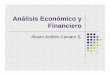 Análisis Económico y Financiero€¦ · Importancia del Análisis Económico zComprender el entorno en el cual ocurren losComprender el entorno en el cual ocurren los negocios