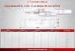  · Los tanques para carburación marca CYTSA para Gas L.P. tienen las siguientes características_ - Fabricados de acuerdo con la norma oficial mexicana NOM-009-SESH-2011 y código