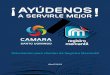 AYÚDENOS · 2019-05-08 · 3 ¡FACILITAMOS EL HACER NEGOCIOS! La Cámara de Comercio y Producción de Santo Domingo está enfocada en ofrecer a todos sus clientes un servicio rápido,