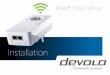 43742 installposter 1200+WiFiac 148x105 0617 SGL 01...Con WiFi Clone puede simpliicar y ampliar la señal Wi-Fi del router mediante el dLAN® 1200+ WiFi ac. Con él, los datos de acceso