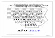ZONA SUR DE KARTING EN TIERRA - fradcba.com.ar€¦ · cia de Córdoba ORGANIZA el Campeonato Zona Sur de Karting en Tierra del año 2018, el que se re-girá por el Presente Reglamento