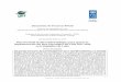 Documento de Proyecto PNUD · Informe Anual sobre el proyecto / Informe de Ejecución del Proyecto Diversidad biológica Actividades Habilitantes ... Reino Chromista 1 632 707 33