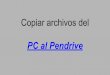 Copiar archivos del PC al Pendrive · suele suceder si el dispositivo o El disco se quita antes de que todos Ios archivos se hayan escrito en €1. Analizar y reparar (recomendado)