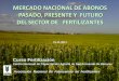 MERCADO NACIONAL DE ABONOS PASADO, PRESENTE Y …20Nuevo... · - Agrimartin, constituida en 1986, instala una planta de abonos complejos en Teruel.-1991: Se publica la directiva sobre