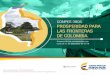Conpes 3805 - Fronteras - Ministerio de Relaciones Exteriores · PROSPERIDAD PARA LAS FRONTERAS DE COLOMBIA Avances de los compromisos con corte al 31 de diciembre de 2016. ... integral