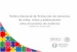 Presentación de PowerPoint · 2019-05-14 · Secretarías Ejecutivas Preside SE-SIPINNA Recomendaciones del CDN Preside SEGOB-SRE Justicia Integral para Adolescentes en Conflicto