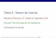 Tema 5: Tensor de Inercia - Universidad de Sevillalaplace.us.es/wiki/images/archive/5/54/20171016094401!MR...Producto escalar de un producto diádico por un vector Mecánica Racional,