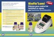 eactivos BioFix® - LABOQUIMIA · bacterias luminiscentes L. L eactivos BioFix ® Lumi y accesorios xicidad con bacterias luminiscentes odos los productos liofilizados listos para