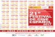 FESTIVAL DE CINE ESPAÑOLculturaesve.org.ve/wp-content/uploads/2017/10/... · Chacao, Universidad Simón Bolívar, Sala Cabrujas, Sala La Pizarra y Centro de Arte Los Galpones. En