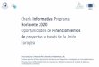 Charla Informativa Programa - EURAXESS · 2019-08-29 · Universidad de La Frontera. Charla Informativa Programa Horizonte 2020 ... desarrollaron tuberculosis activa. De ellos 250.000