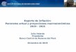 Reporte de Inflación: Panorama actual y proyecciones ... · Reporte de Inflación: Panorama actual y proyecciones macroeconómicas 2019 - 2021 Julio Velarde Presidente Banco Central