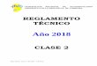 CATEGORÍA TURISMO PISTA CLASE 2 (1.4) REGLAMENTO … · 2018-01-25 · h. Todas las piezas y elementos que componen al sistema de admisión y/o aspiración incluida sus juntas deberán