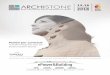 Triptico ARCHISTONE paginas para web...la Piedra, y aspira a ser el evento de referencia del sur de Europa para la industria de las soluciones en piedra para arquitectura y ediﬁcación