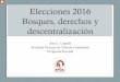 Elecciones 2016 Bosques, derechos y descentralización · 2018-09-09 · Elecciones 2016 Bosques, derechos y descentralización José L. Capella Sociedad Peruana de Derecho Ambiental
