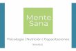 1.2 Temarios psicología Mente Sana · 2020-02-04 · MÓDULO 1: • Estrés laboral: qué y como se manifiesta • Tipos de estés • Causas • Consecuencias asociadas al estrés