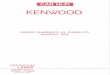 KENWOOD - Cieri...KENWOOD PREZZI SUGGERIT AIL PUBBLICO MAGGIO 1992 KENWOOD _ Linear KENWOOD LINEAR S.p.A. 20125 Milan -o Via Arbe, 5 0 Tel. 02/66813 -1 Fax 02/6688164DAT-DIGITAL AUDIO