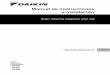 Manual de instrucciones e instalación · 2020-04-10 · Manual de instrucciones e instalación Daikin Altherma EHS(X/H)(B) - 04P30B - 08P30B - 08P50B - 16P50B Daikin Altherma integrated