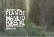 RESUMEN PÚBLICO PLAN DE MANEJO FORESTAL · programa de reforestación y cosecha busca la sustentabilidad del recurso forestal en el tiempo. MANEJO FORESTAL R ESPON ABL El Manejo