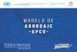 Modelo de - Unesco Guatemalaunescoguatemala.org/wp-content/uploads/2015/11/Modelo-de... · 2015-12-02 · de la UPCV y es producto de la sistematización de procesos, lecciones aprendidas