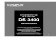 GRABADORA DE VOZ DIGITAL DS-3400 - Olympus Corporation€¦ · litio ni ninguna batería no recargable. • Nunca use una batería que tenga la cubierta exterior rasgada o agrietada